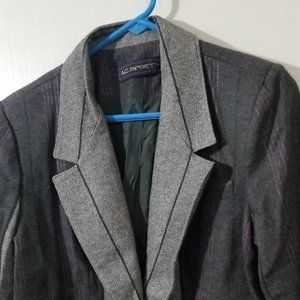 Gray Wool  Blazer
